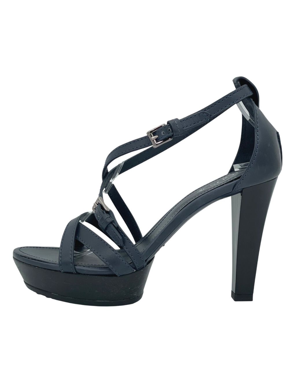 Tod'S Damenschuhe: Tod's Platform Sandale mit Absatz EU 36 Blau – Gebraucht aus Zürich von shoe_shop