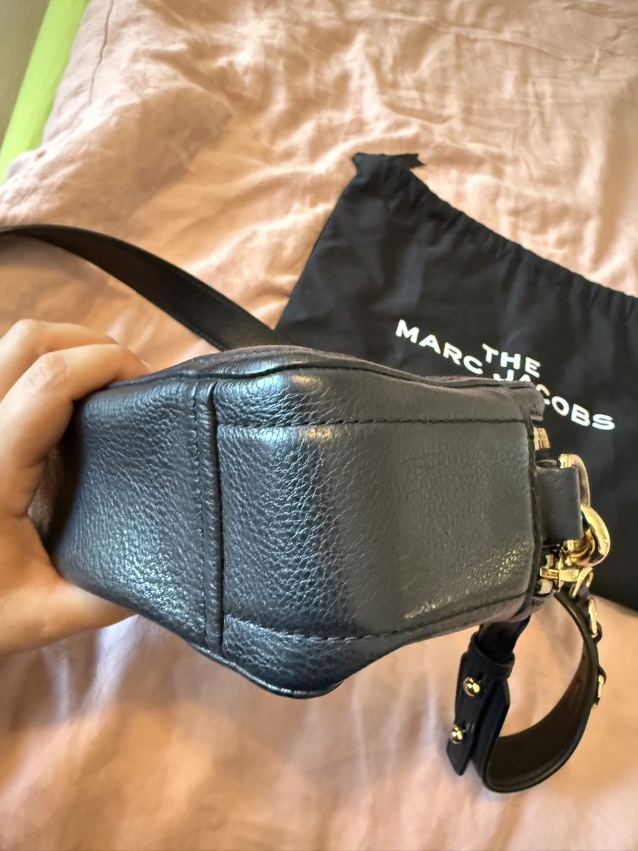 Marc Jacobs Borse: Marc Jacobs Snapshot Camera Bag Black Leather Used – Usato da Winterthur venduto da LeLe0606 8