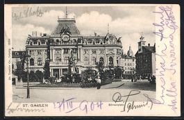 St. Gallen, Brunnen auf dem Börsenplatz