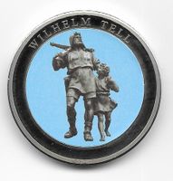 FARBMÜNZE WILHELM TELL -RÜTLISCHWUR 1291