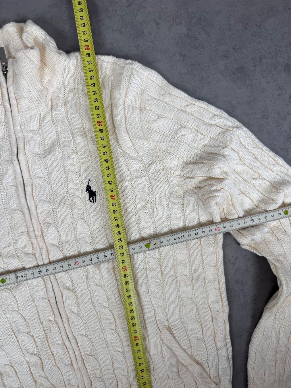 Ralph Lauren Maglioni & Felpe: Ralph Lauren Cable Knit Zipper Pullover - Grösse: S – Usato da Fraubrunnen venduto da simon_28839 3