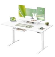 Höhenverstellbarer Schreibtisch elektrisch 140x70cm SOLANA