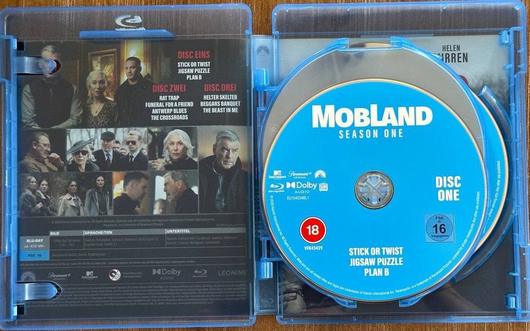 Alle DVDs: Mobland - Staffel 1 Blu-ray – Gebraucht aus Beringen von Mantafisch1 3