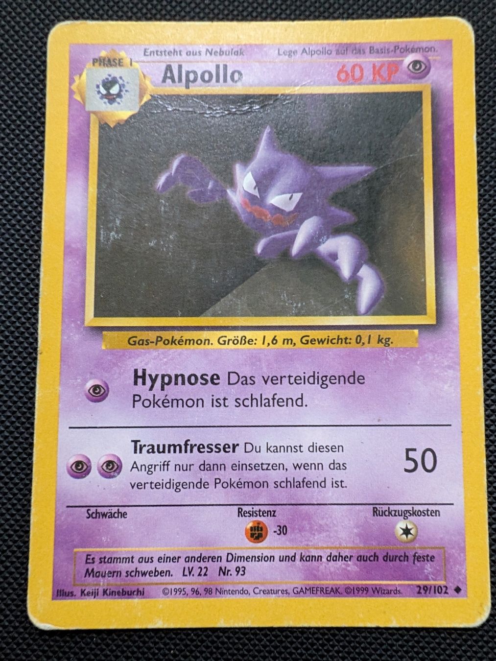 Pokémon Sammelbilder & Trading cards: Alpollo – Gebraucht aus Märstetten von eri_9lt8