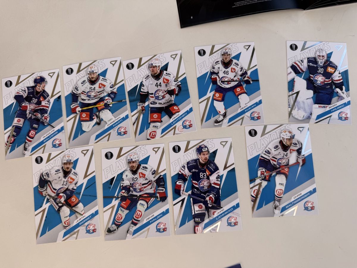 Sportzoo Cartes à collectionner: Playoffs ZSC full base set  – Neuf (Voir description) à Pont-la-Ville par demiec