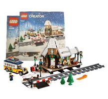 10259 Winterlicher Bahnhof Creator LEGO (komplett)