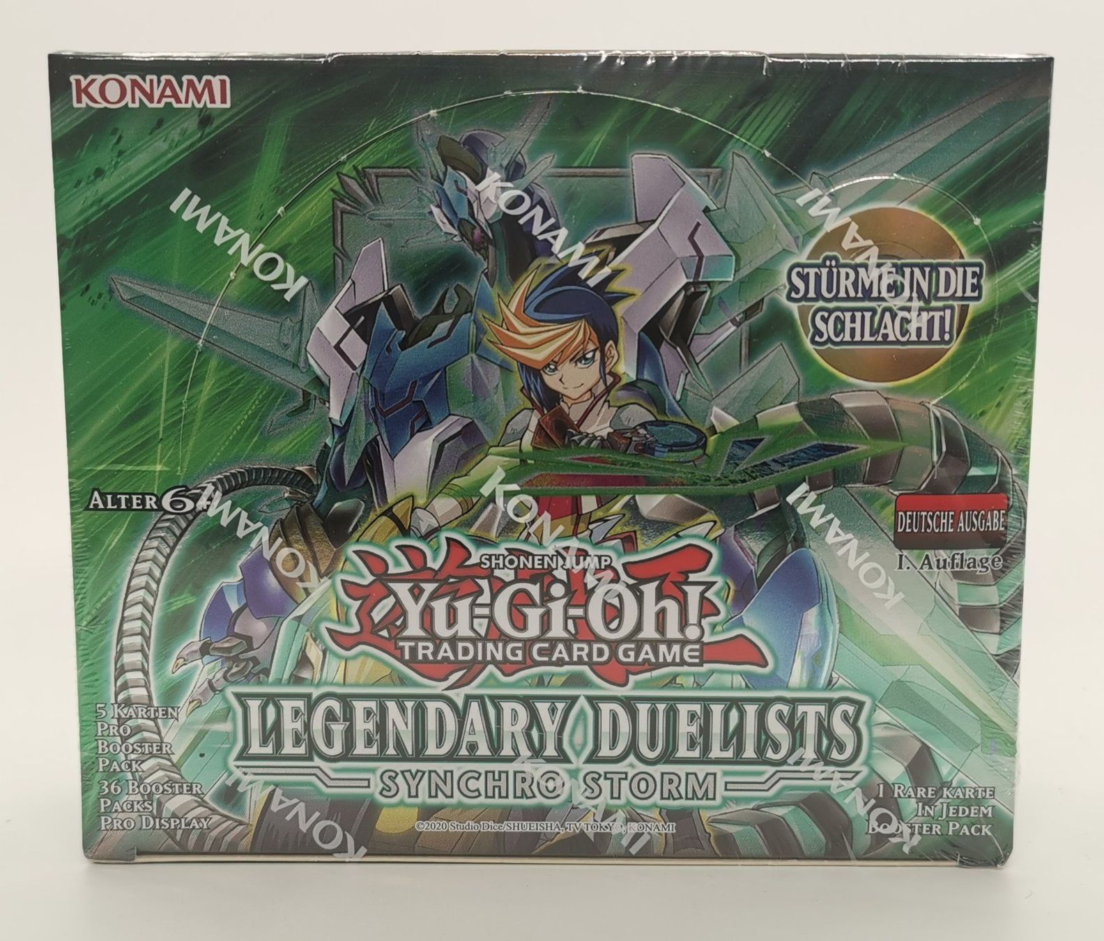 Carte collezionabili: Yu-Gi-Oh-Legendary Duelists Synchro Storm Booster Display DE – Nuovo e nell'imballaggio originale da Niederglatt ZH venduto da RetroBros 1