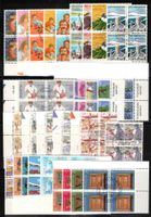 Schweiz 1987, Diverse Serien im 4er-Block mit ET-ʘ