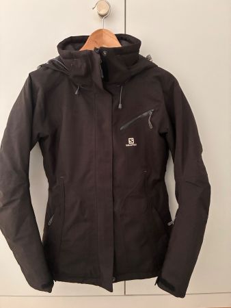 Salomon Skijacke Damen schwarz Grösse S guter Zustand