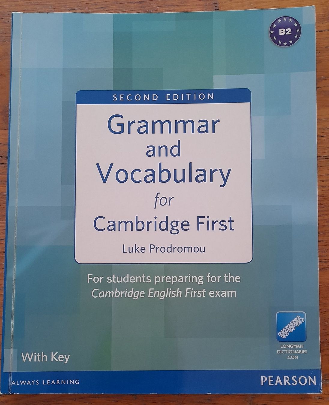 Libri: Grammar and Vocabulary for Cambridge First – Usato da Richigen venduto da lis_qql9