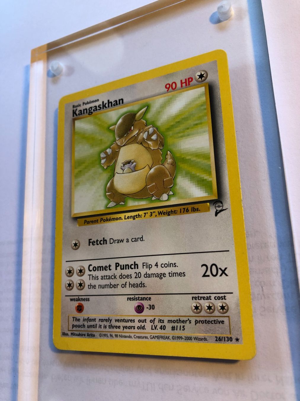 Carte collezionabili: Kangaskhan (rare) Base set2 - LP - ab 1.- – Usato da Giubiasco venduto da dan_pr8b 2