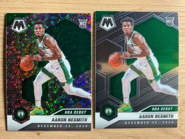 NBA Aaron Nesmith RC FAST BREAK PRIZM & Base Mosaic 20/21 🔥