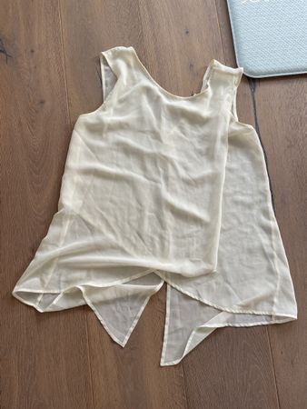Elegant AXARA blouse, S, open back