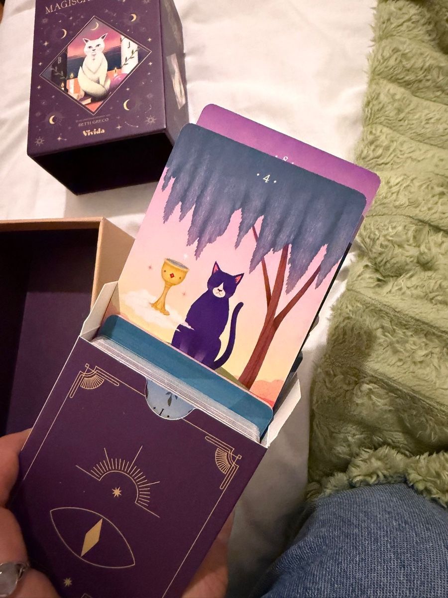 Cartoline: Tarot  Magischer Katzen – Nuovo (secondo la descrizione) da Zürich venduto da don_vq7l