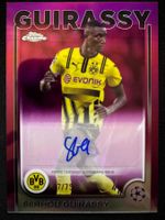 Topps Chrome Serhou Guirassy Auto 37/75 Borussia Dortmund
