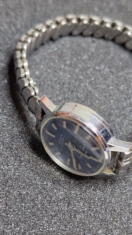 Montre Automatique Jaquet Droz Avec 17 Rubis – Style élégant Pour Homme, Cadran Noir, Bracelet Noir