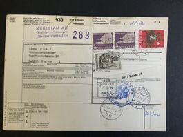 Ettingen Paketkarte