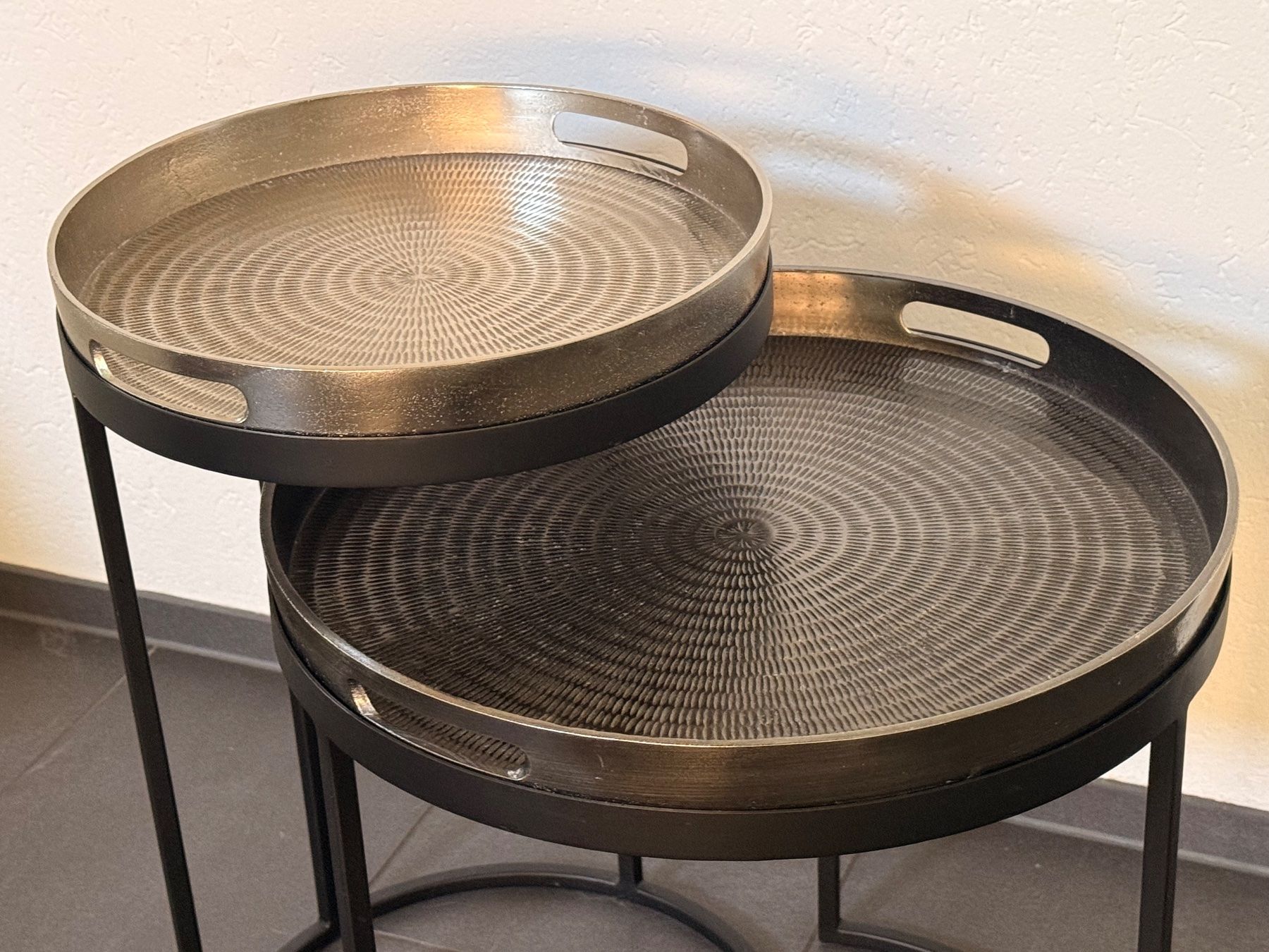 Micasa Tables: Beistelltische Metall – D'occasion à Bättwil par Partner3 2