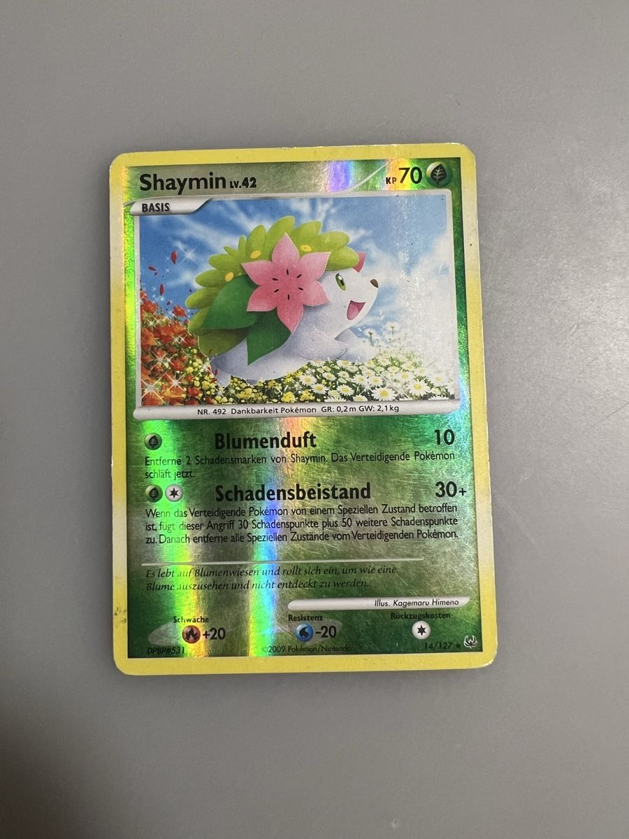Pokémon Sammelbilder & Trading cards: Shaymin – Gebraucht aus Muttenz von Michugee97