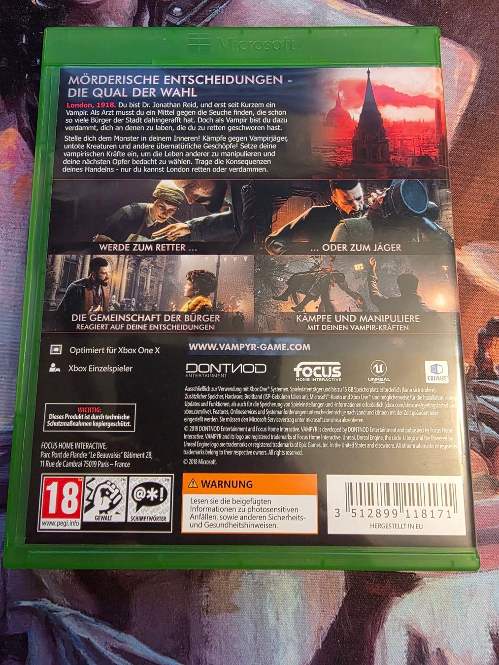 Giochi: Vampyr - Xbox One – Usato da Mörigen venduto da Gadgeteer 1