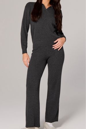 Kuscheliger Strickanzug