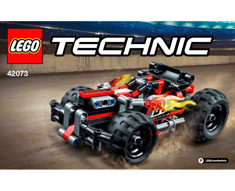 Lego Kit di costruzioni: Lego 42073 BUMMS! / BASH! (2018) Technic, Pullback! – Usato da Basel venduto da SwissBrickBank