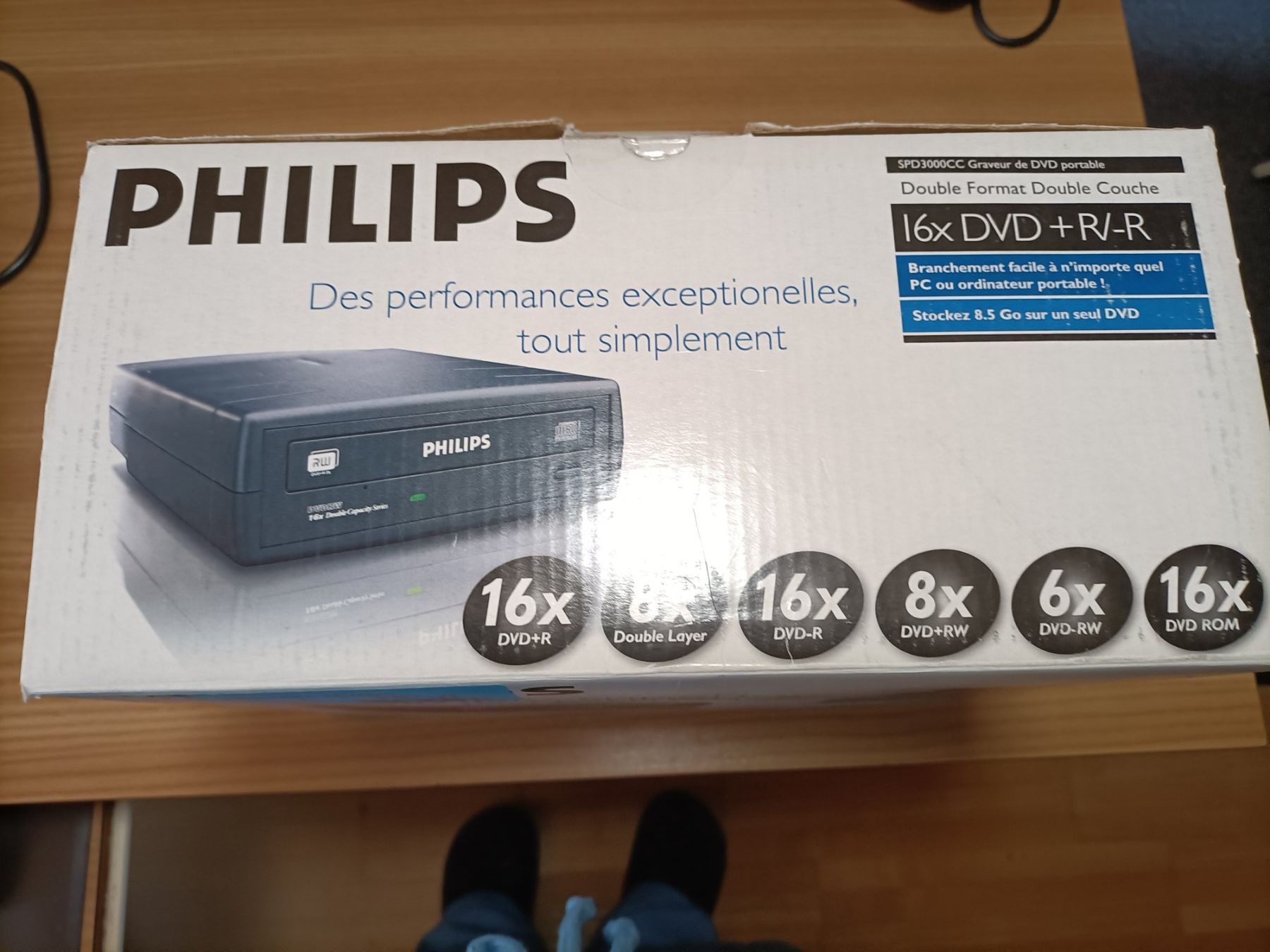 Philips Lettore multimediale & Streamer: Philips SPD3000CC DVD Brenner - Gebraucht – Usato da Schöftland venduto da Snacketti7 1