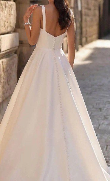 Vestiti: Brautkleid Satin - ungetragen/neu – Nuovo e nell'imballaggio originale da Mamishaus venduto da FahriHo 2