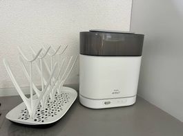 Philips Avent Dampfsterilisator mit Abtropfgestell