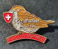 Y616 - Pin Vogel Spatz Kastelruther Spatzen Fanclub Schweiz
