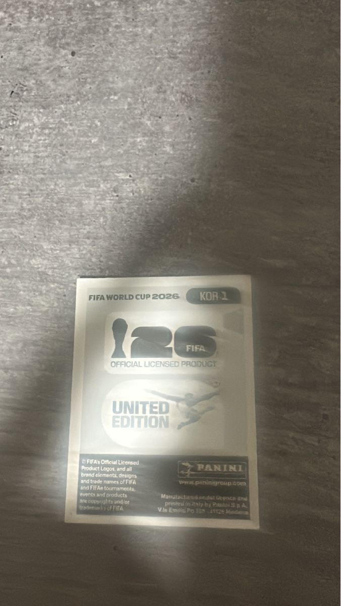 Panini Sammelbilder & Trading cards: KOR 1 , FIFA WORLD CUP 2026 PANINI  – Neu (gemäss Beschreibung) aus Frauenfeld von 1PegPeg1 1