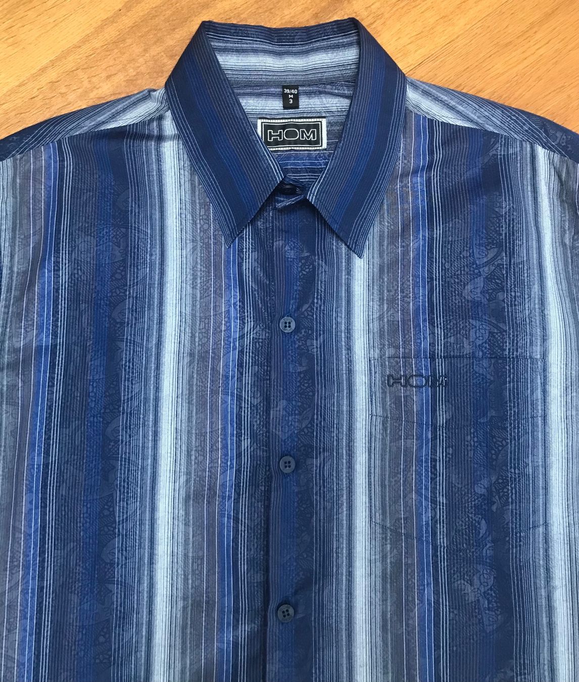 Camicie: HOM gestreiftes Hemd – Usato da Ossingen venduto da Orelius 3