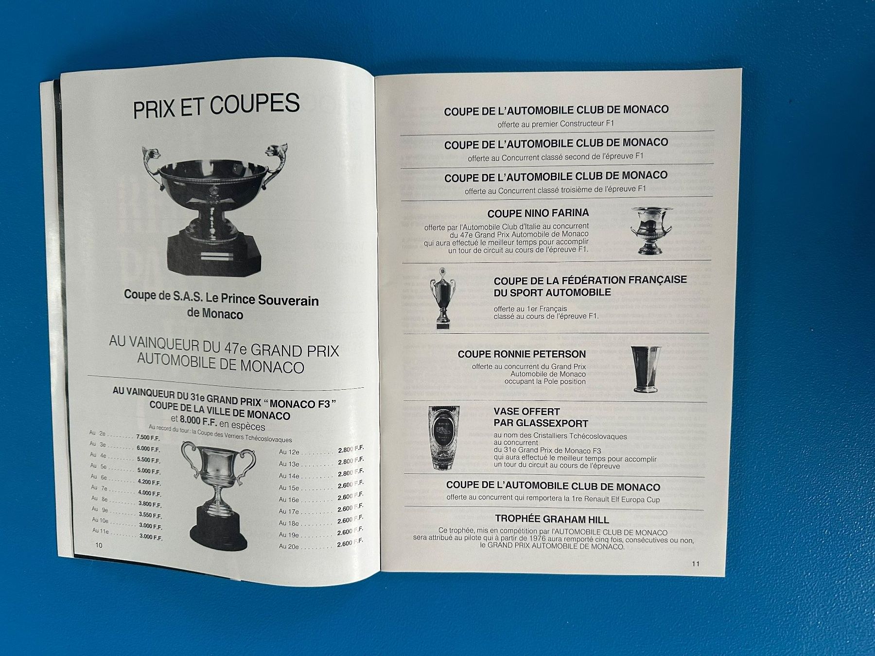 Revues & Magazines: Programmheft , F 1  Monaco  1989 – D'occasion à Boswil par pavo1 4