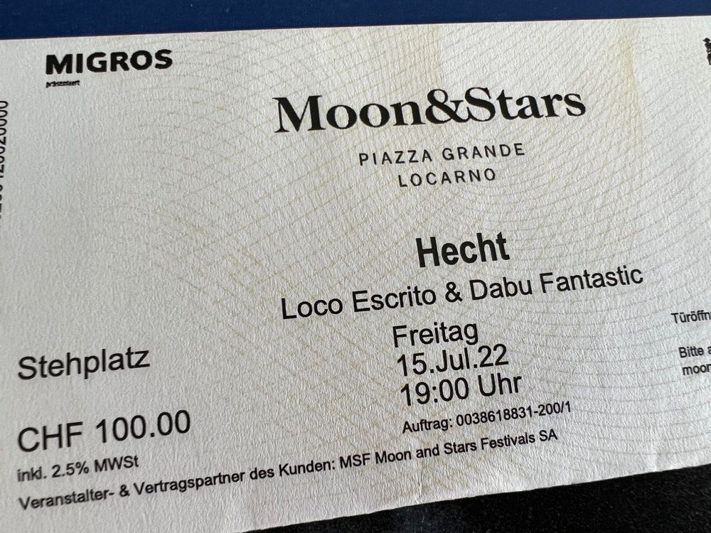 Moon and Stars, Hecht, Loco Escrito und Kaufen auf Ricardo