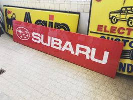 Subaru Werbeschild