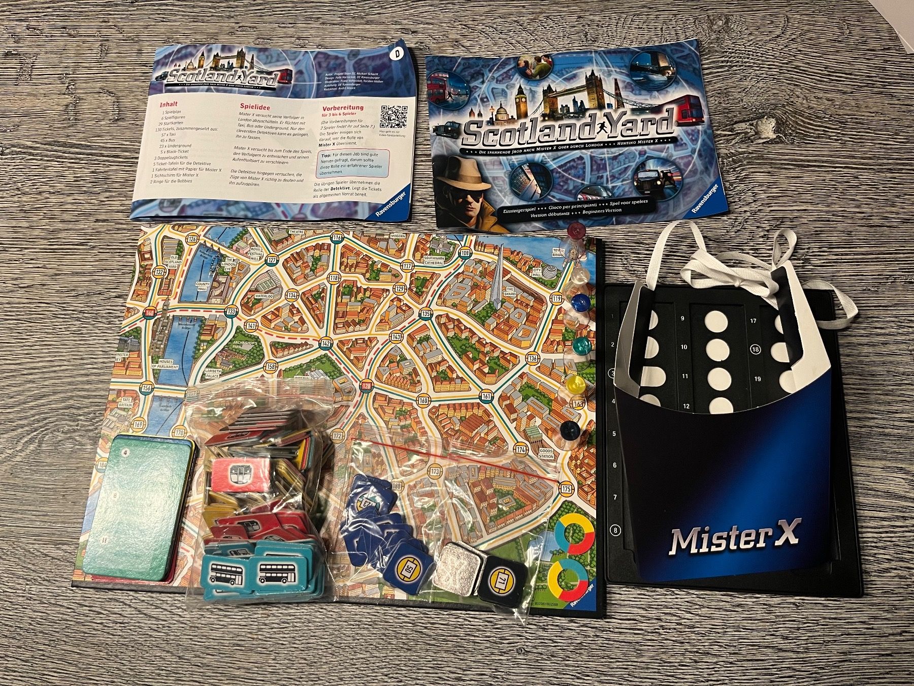 Ravensburger Giochi: Scotlandyard Ravensburger – Nuovo (secondo la descrizione) da Zuzwil SG venduto da cool_toys 2