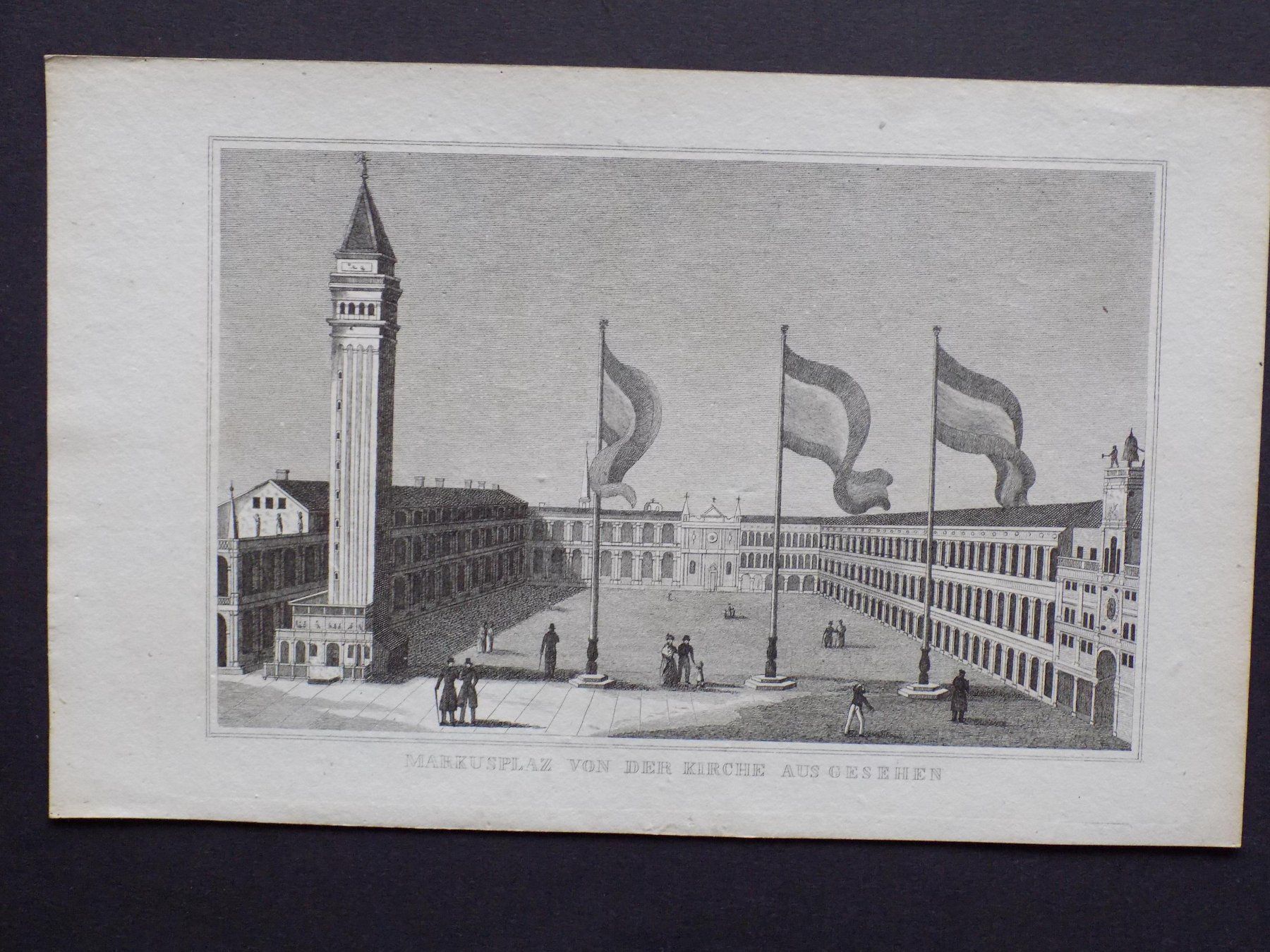 Stiche: Venedig Markusplatz selten – Gebraucht aus Risch von Rischli15