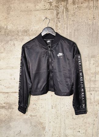 Schwarze Nike Air Bomber Jacke, Grösse S, wie neu!