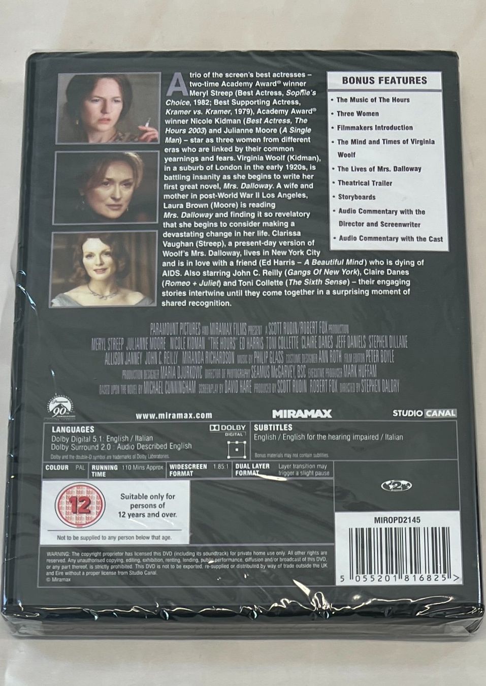Tutti i DVDs: DVD Film "The Hours" – Usato da Zürich venduto da Drahtzug 1