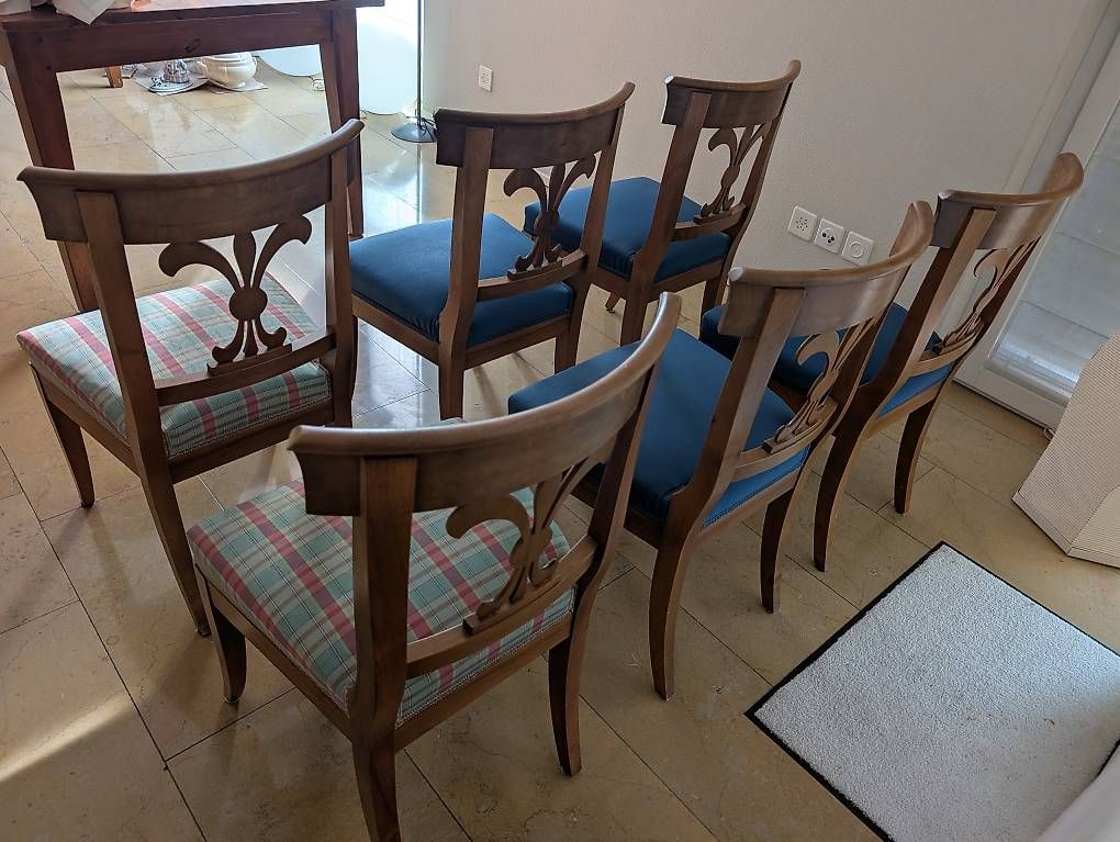 Chaises: 6 Biedermeier-Stühle Nussbaum – D'occasion à Zürich par McFlurry49 3