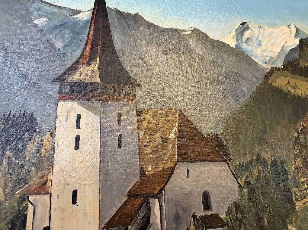 Tableaux: Huile sur toile  – D'occasion à La Chaux-de-Fonds par reg_yw68 1