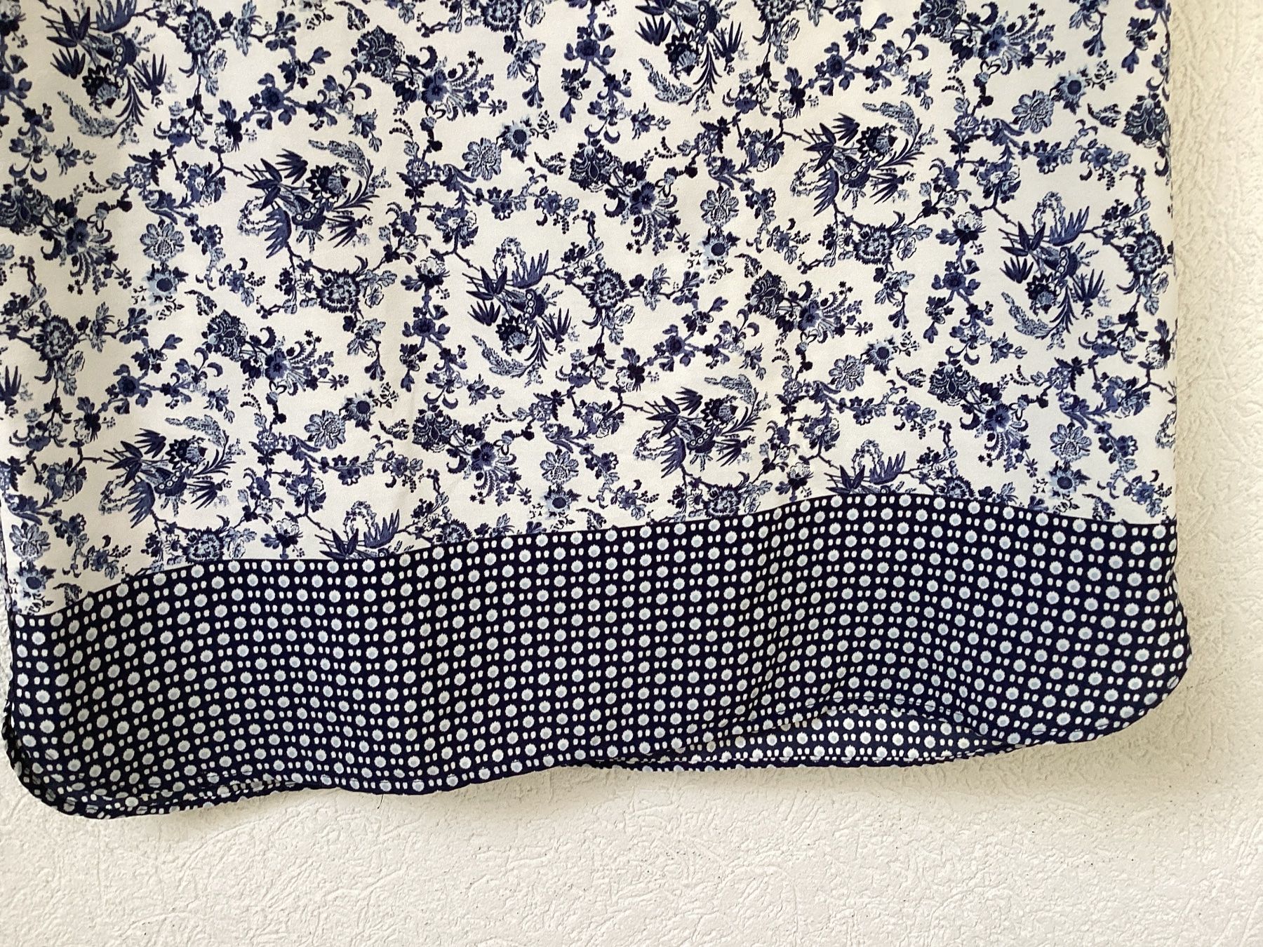 Esprit Top: Esprit Sommer Bluse / Top , blau-weiss gemustert, Grösse 34 – Usato da Homberg b. Thun venduto da Homata 2