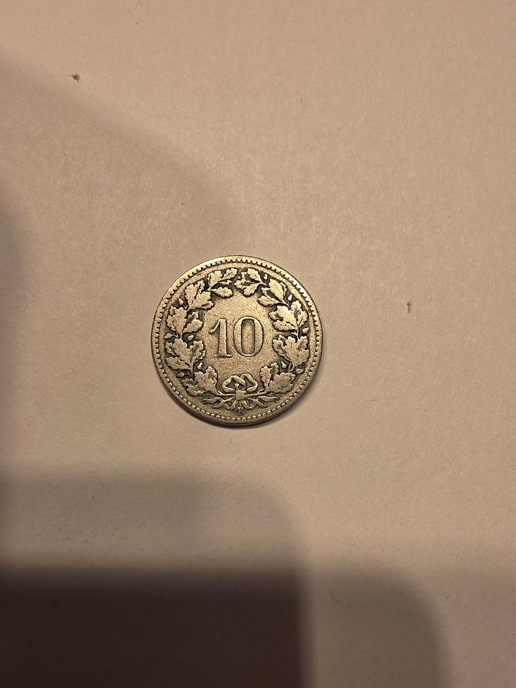 Alle Münzen: piece 10cts 1898 – Gebraucht aus Fribourg von yan_z5fr 1