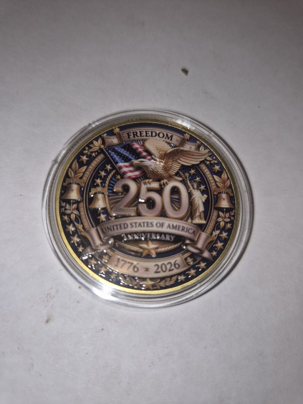 Tutti le monete: Pièce commémorative 250 ans USA – Nuovo (secondo la descrizione) da Senèdes venduto da hen_fw8b 1