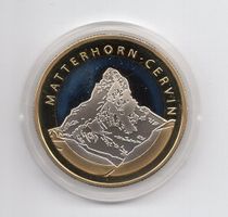 (2028) 10 Franken, 2004, Matterhorn, Probe, sehr rar, Dose