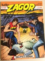 TUTTO ZAGOR # 158 DELITTO A BORDO Italy 1994 S.Bonelli
