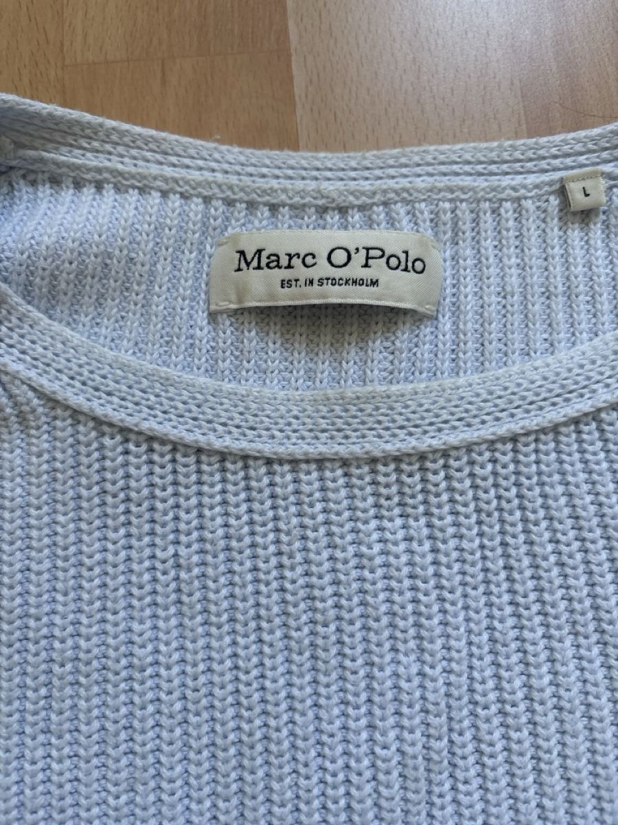 Pullover & Sweatshirts: Marc O'Polo Strickpullover hellblau – Neu (gemäss Beschreibung) aus Bülach von emi_s5h5 1