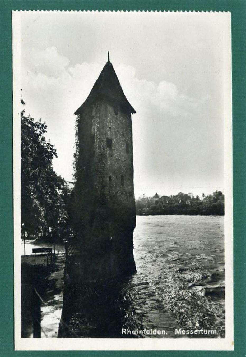 Cartoline postali: Rheinfelden - Messerturm, ungelaufen – Usato da Sargans venduto da Hausi1951