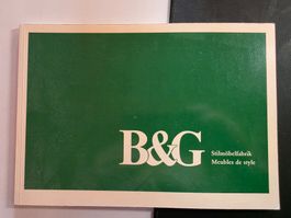 B & G Stilmöbelfabrik - Vintage Stil Möbel Katalog
