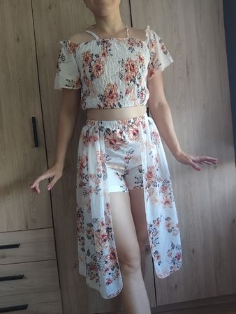 SHEIN 3-piece floral set size 13Y new